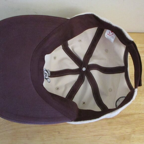 Disney Store Mickey Mouse Unisex Baseball Cap/Hat, Beige, Brown Brim, Adjustable - Picture 12 of 13